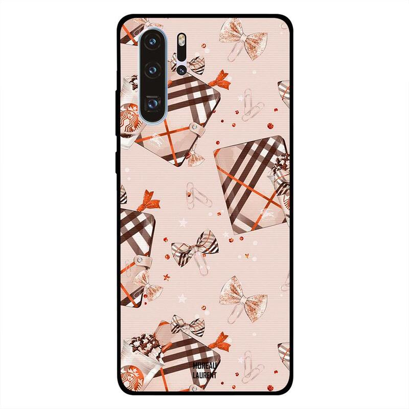 

Moreau Laurent Huawei P30 Pro Mobile Phone Back Cover, Chocolate Pouch and Ice Cream