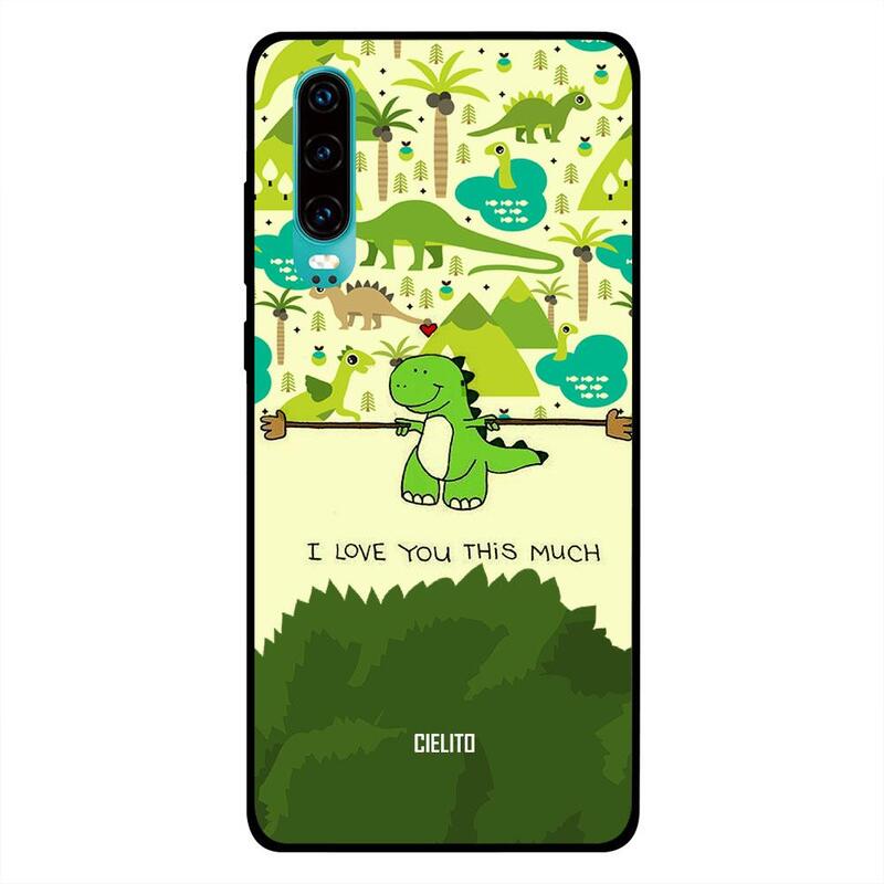 

Cielito Huawei P30 Mobile Phone Back Cover, Love This Much