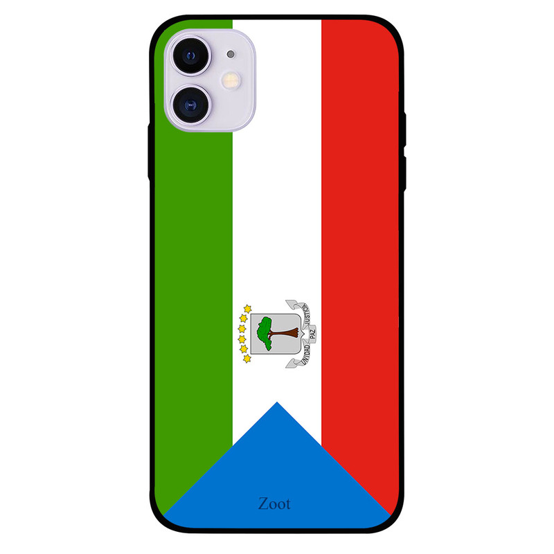 

Zoot Apple iPhone 11 Mobile Phone Back Cover, Equatorial Guinea Flag