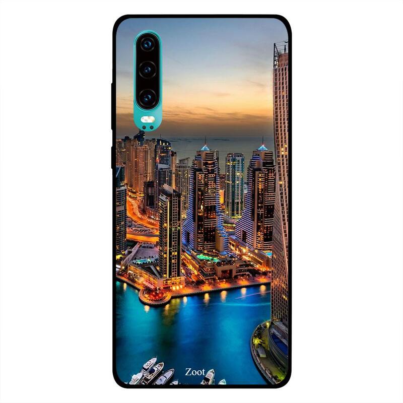 

Zoot Huawei P30 Mobile Phone Back Cover, Stand Out Skyscraper
