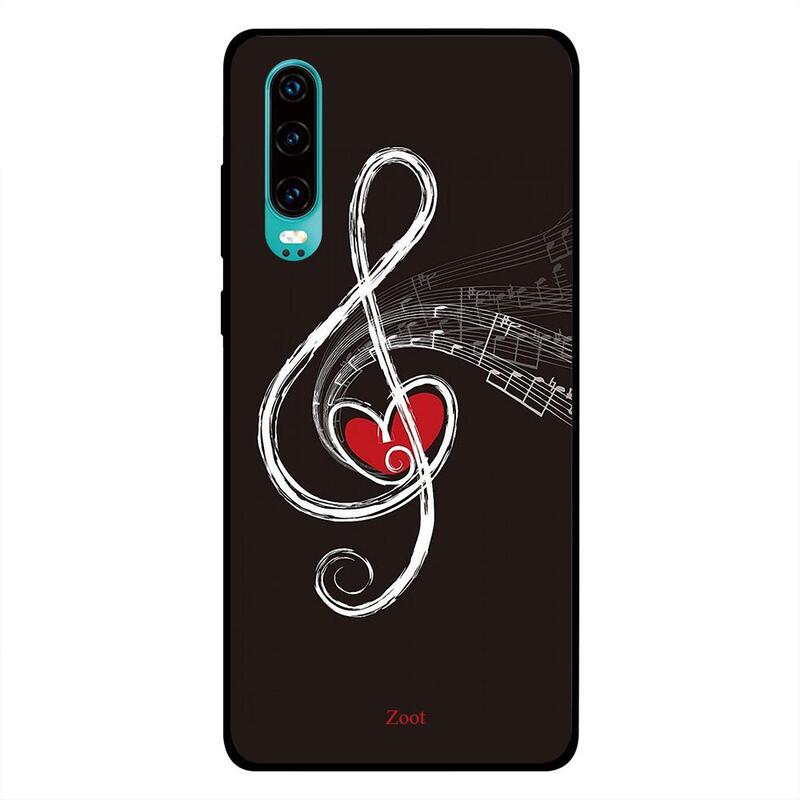 

Zoot Huawei P30 Mobile Phone Back Cover, Love Music