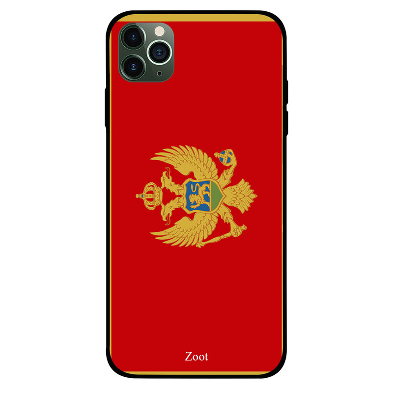 

Zoot Apple iPhone 11 Pro Mobile Phone Back Cover, Montenegro Flag