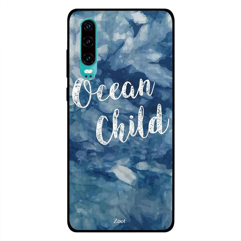 

Zoot Huawei P30 Mobile Phone Back Cover, Ocean Child