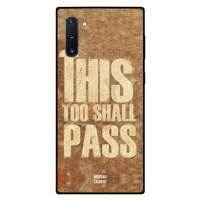 

Moreau Laurent Samsung Note 10 Mobile Phone Back Cover, This Too Shall Pass