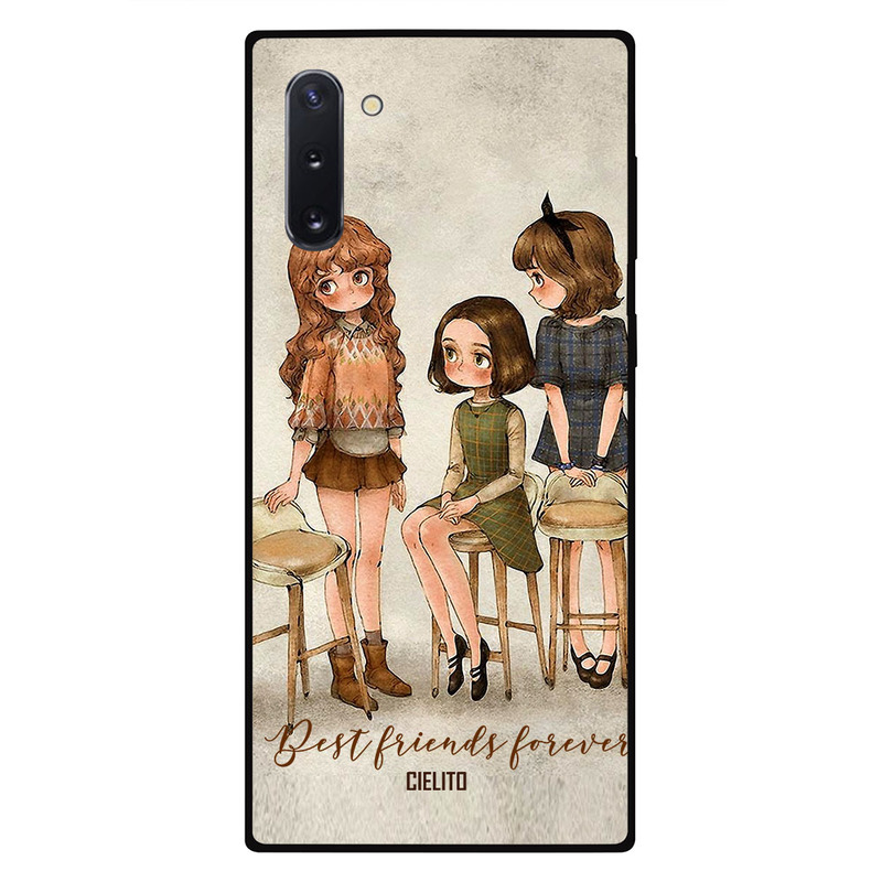 

Cielito Samsung Note 10 Mobile Phone Back Cover, Best Friends Forever