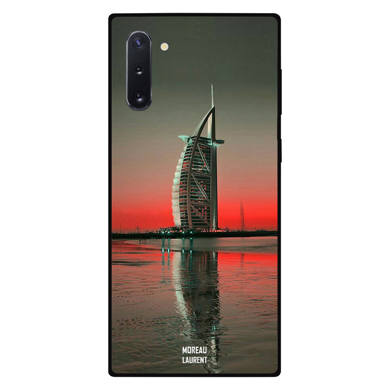 

Moreau Laurent Samsung Note 10 Mobile Phone Back Cover, Burj Al Arab Close Red