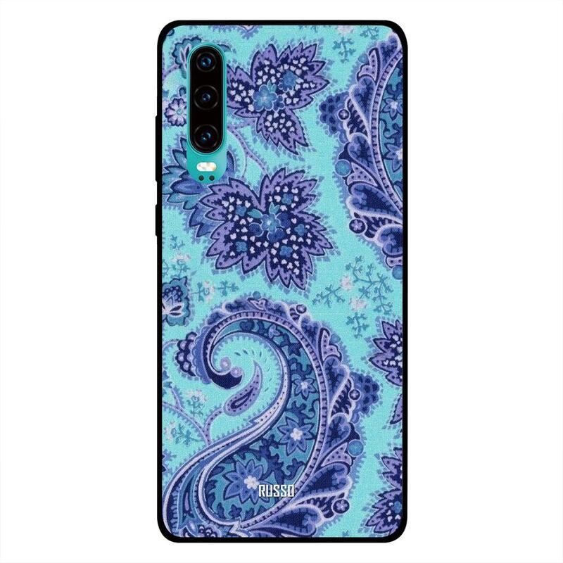 

Russo Huawei P30 Mobile Phone Back Cover, Straight Line Texture