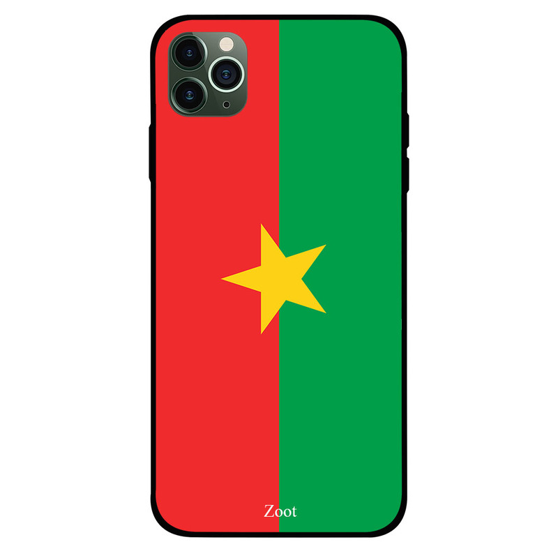 

Zoot Apple iPhone 11 Pro Mobile Phone Back Cover, Burkina Flag