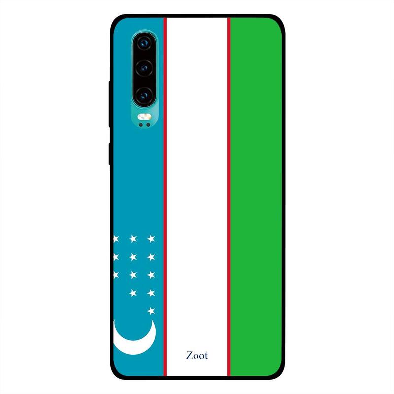 

Zoot Huawei P30 Mobile Phone Back Cover, Uzbekistan Flag