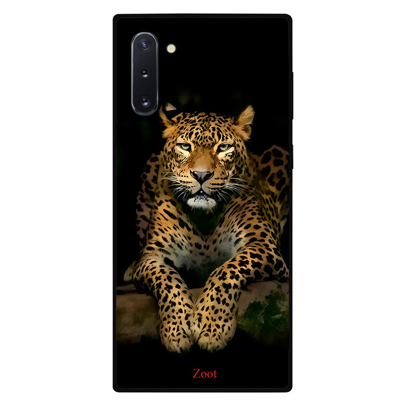 

Zoot Samsung Note 10 Mobile Phone Back Cover, Leopard