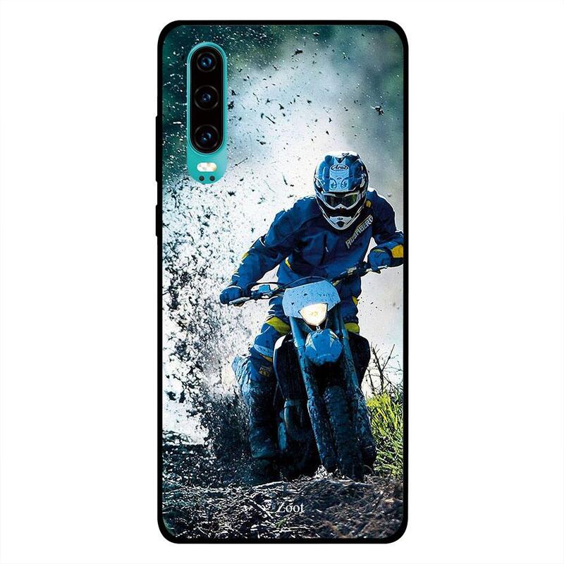 

Zoot Huawei P30 Mobile Phone Back Cover, Dirt Bike