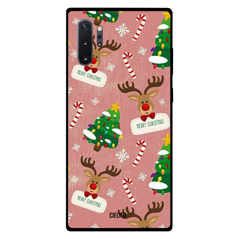 

Cielito Samsung Note Plus Mobile Phone Back Cover, Deer And Candy Cane