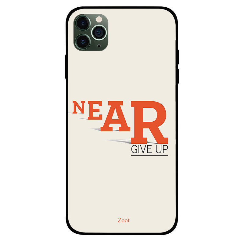 

Zoot Apple iPhone 11 Pro Max Mobile Phone Back Cover, Never Give Up
