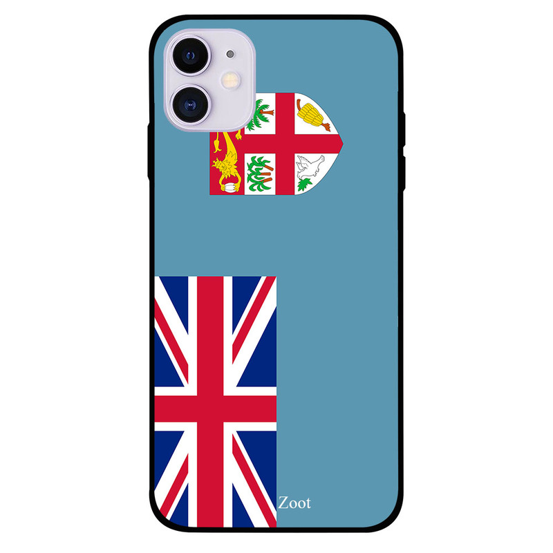 

Zoot Apple iPhone 11 Mobile Phone Back Cover, Fiji Flag