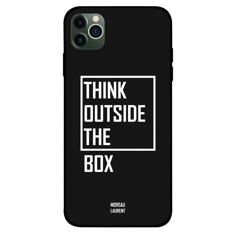 

Moreau Laurent Apple iPhone 11 Pro Max Mobile Phone Back Cover, Think Outside The Box