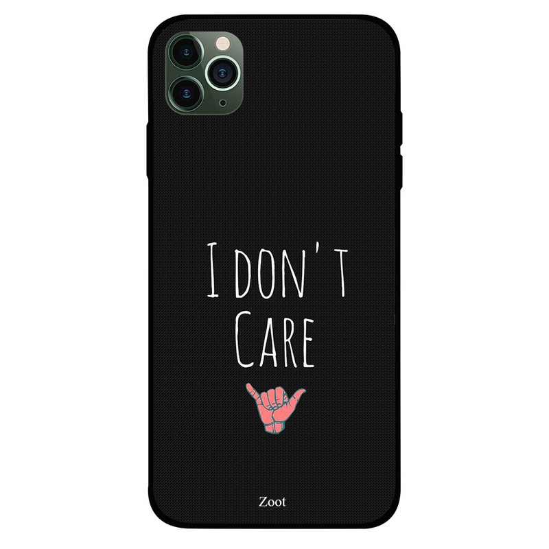 

Zoot Apple iPhone 11 Pro Max Mobile Phone Back Cover, I Don’t Care
