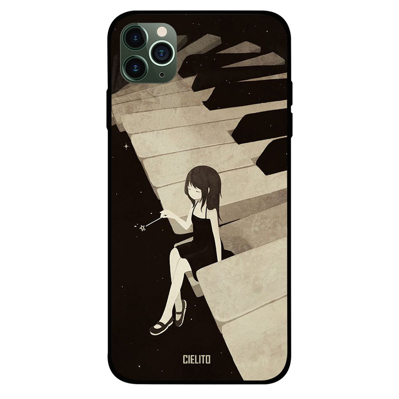 

Cielito Apple iPhone 11 Pro Max Mobile Phone Back Cover, Baby Love Music