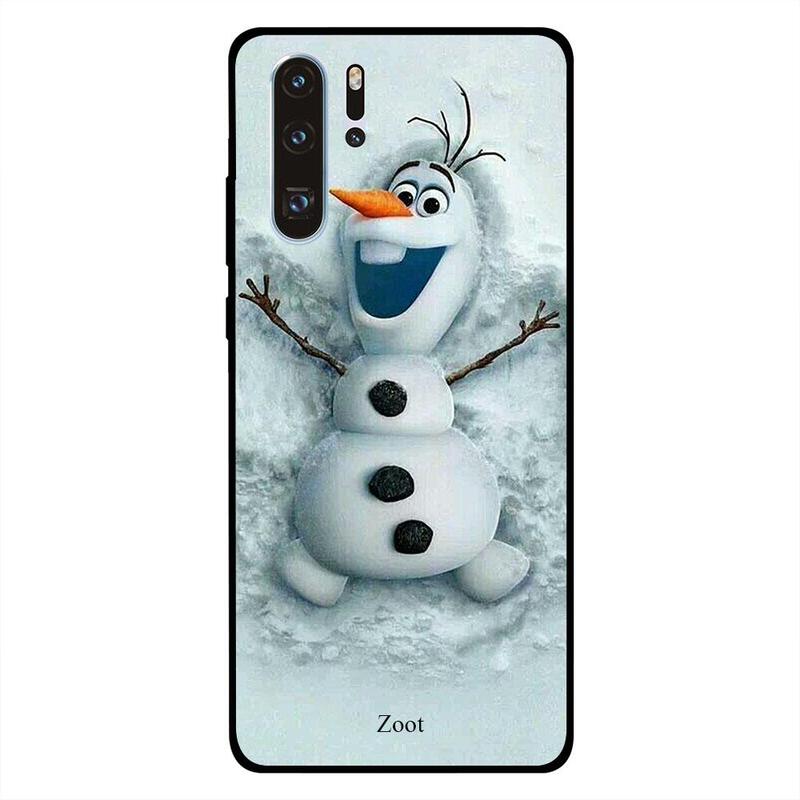 

Zoot Huawei P30 Pro Mobile Phone Back Cover, Snowman