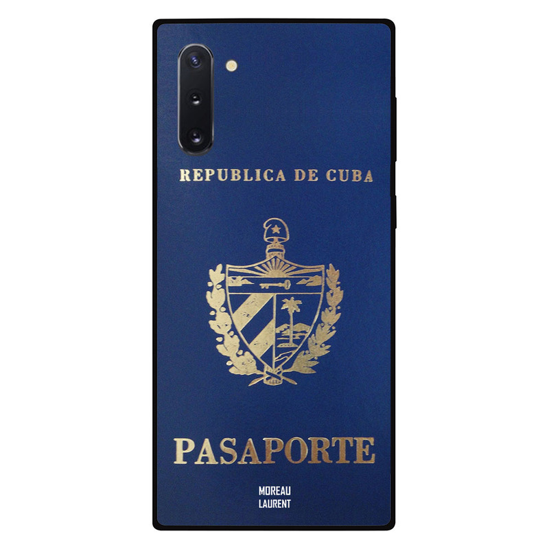 

Moreau Laurent Samsung Note 10 Mobile Phone Back Cover, Cuba Passport