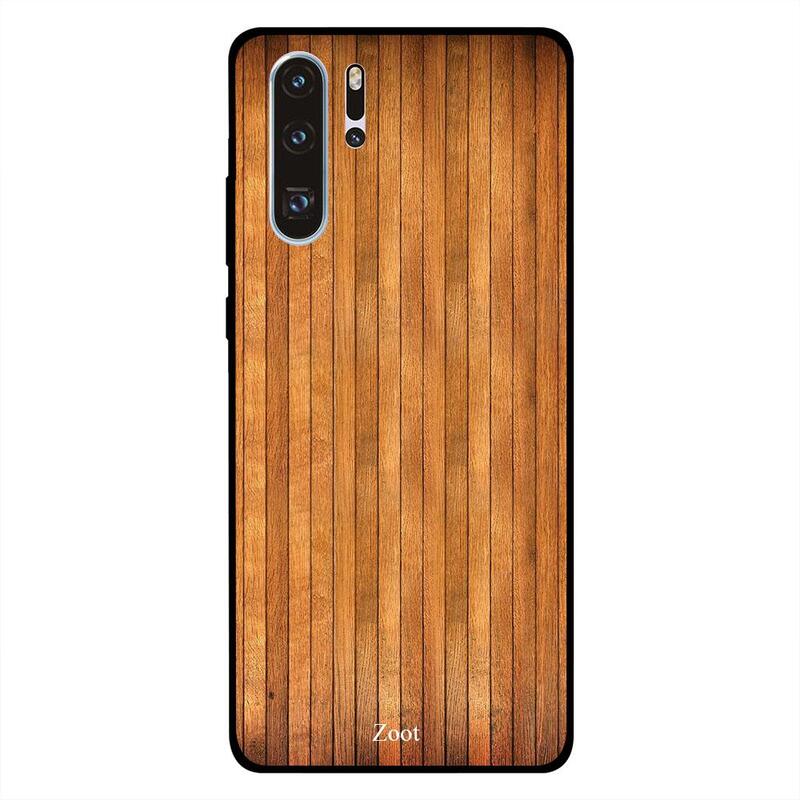

Zoot Huawei P30 Pro Mobile Phone Back Cover, Wooden Multiple Vertical Lines