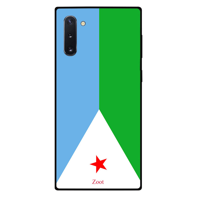 

Zoot Samsung Note 10 Mobile Phone Back Cover, Djibouti Flag