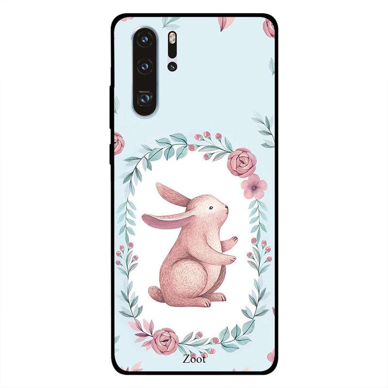 

Zoot Huawei P30 Pro Mobile Phone Back Cover, Rabbit Rose