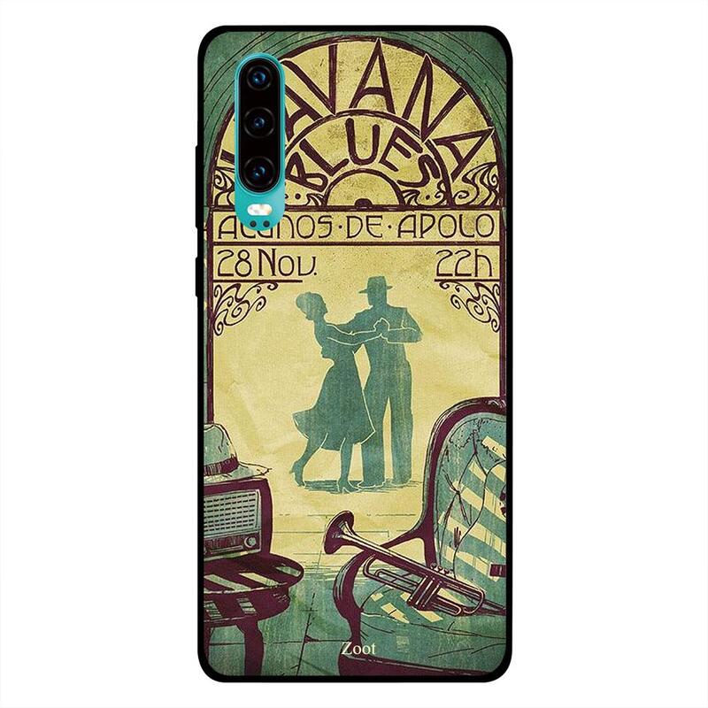 

Zoot Huawei P30 Mobile Phone Back Cover, Havana Blues