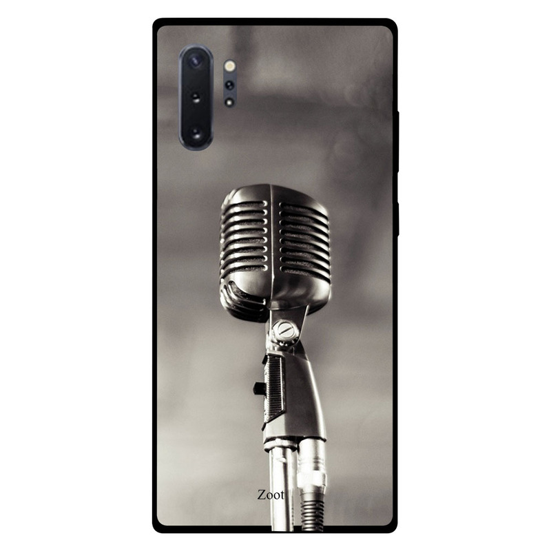 

Zoot Samsung Note Plus Mobile Phone Back Cover, Retro Mic