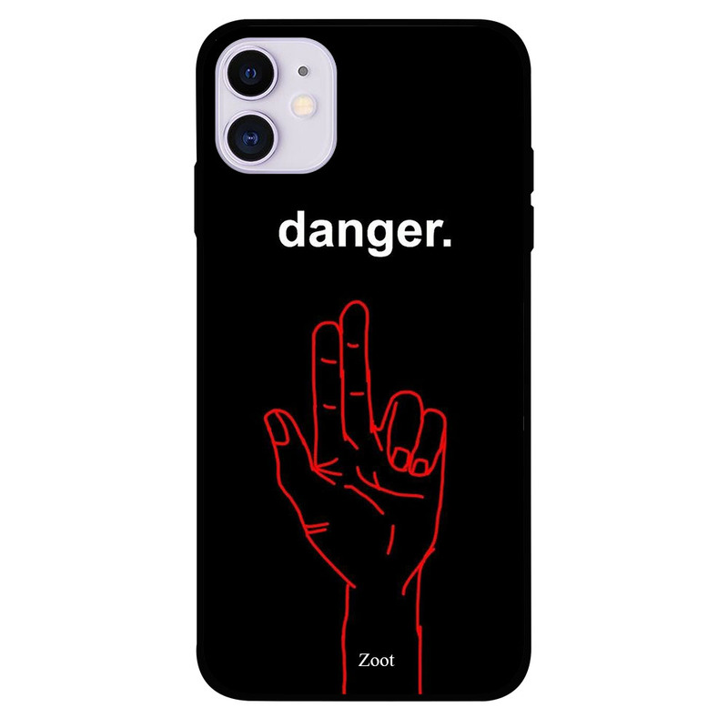 

Zoot Apple iPhone 11 Mobile Phone Back Cover, Danger