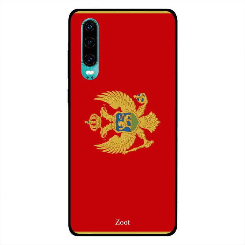

Zoot Huawei P30 Mobile Phone Back Cover, Montenegro Flag