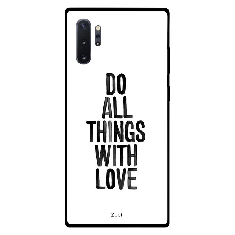 

Zoot Samsung Note Plus Mobile Phone Back Cover, Do All Things with Love