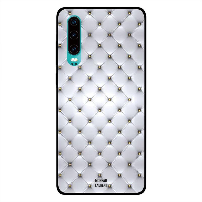 

Moreau Laurent Huawei P30 Mobile Phone Back Cover, Yellow Stappers on Cloth