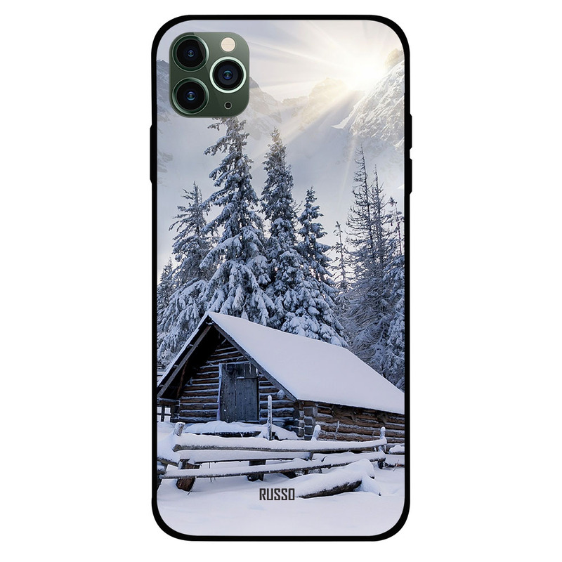 

Russo Apple iPhone 11 Pro Max Mobile Phone Back Cover, Sunny Snow