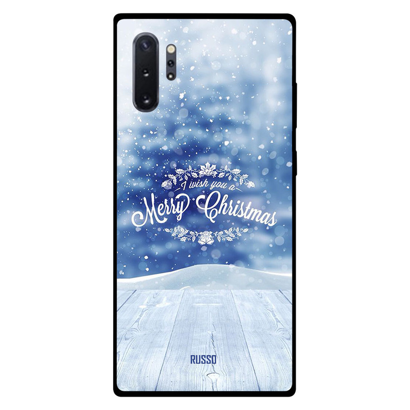 

Russo Samsung Note Plus Mobile Phone Back Cover, Snowy Christmas Wishes