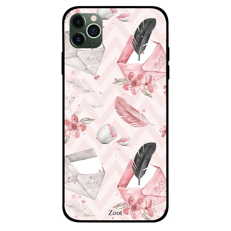 

Zoot Apple iPhone 11 Pro Max Mobile Phone Back Cover, Envelope Feather