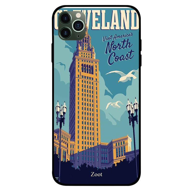

Zoot Apple iPhone 11 Pro Max Mobile Phone Back Cover, Cleveland