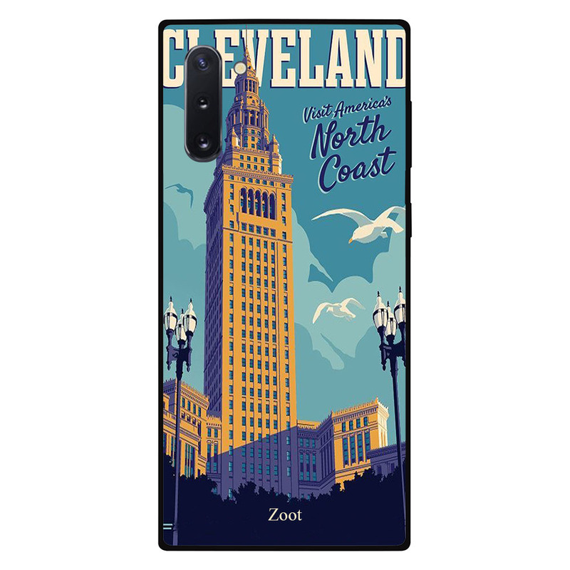 

Zoot Samsung Note 10 Mobile Phone Back Cover, Cleveland