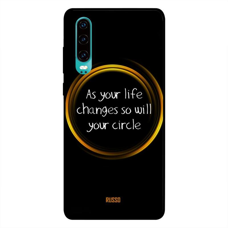 

Russo Huawei P30 Mobile Phone Back Cover, Life Circle