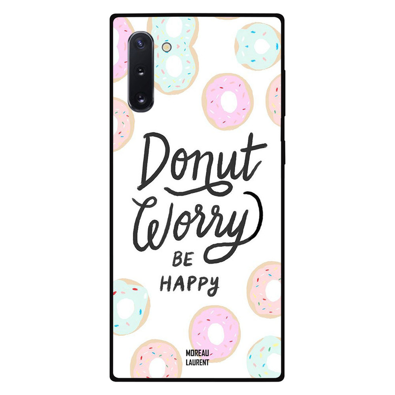 

Moreau Laurent Samsung Note 10 Mobile Phone Back Cover, Donut Worry Be Happy