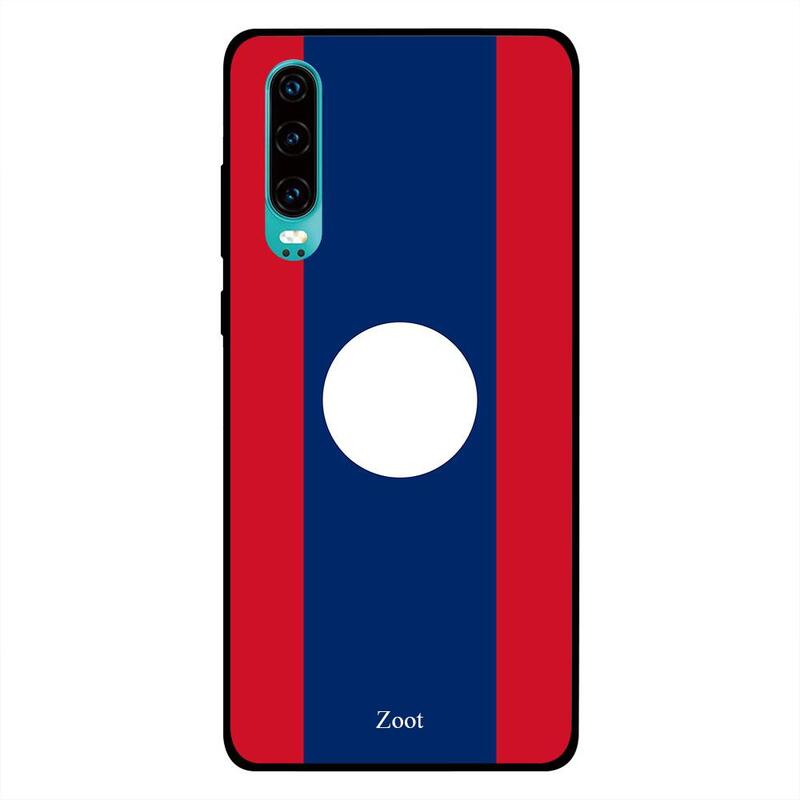 

Zoot Huawei P30 Mobile Phone Back Cover, Laos Flag