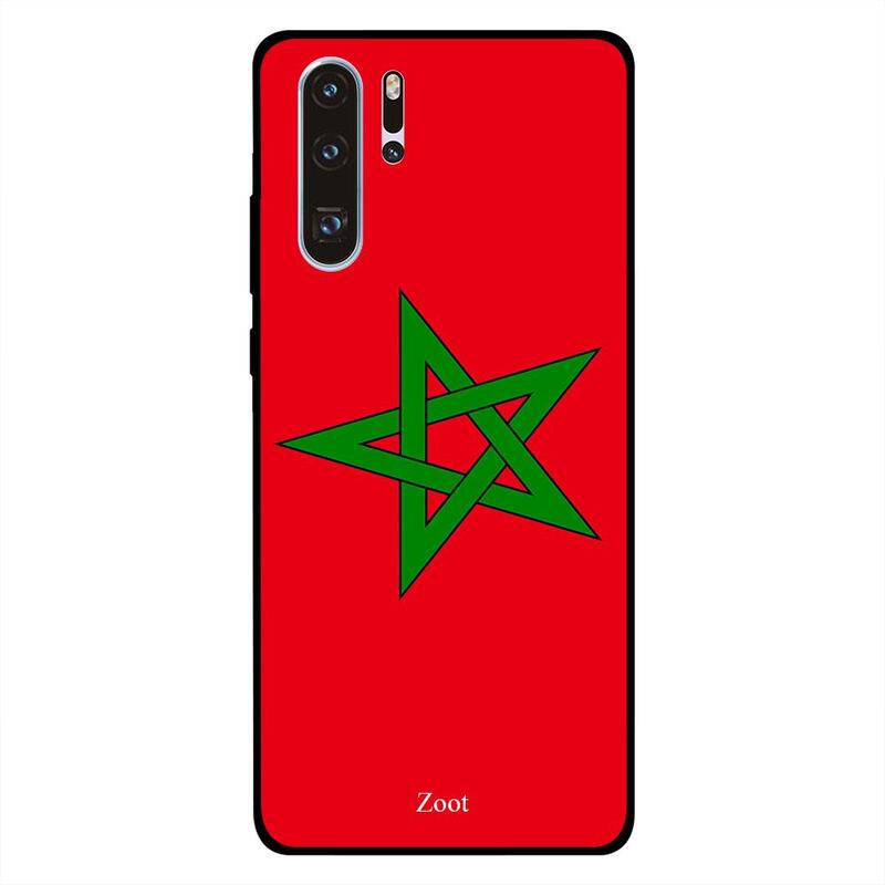

Zoot Huawei P30 Pro Mobile Phone Back Cover, Morocco Flag