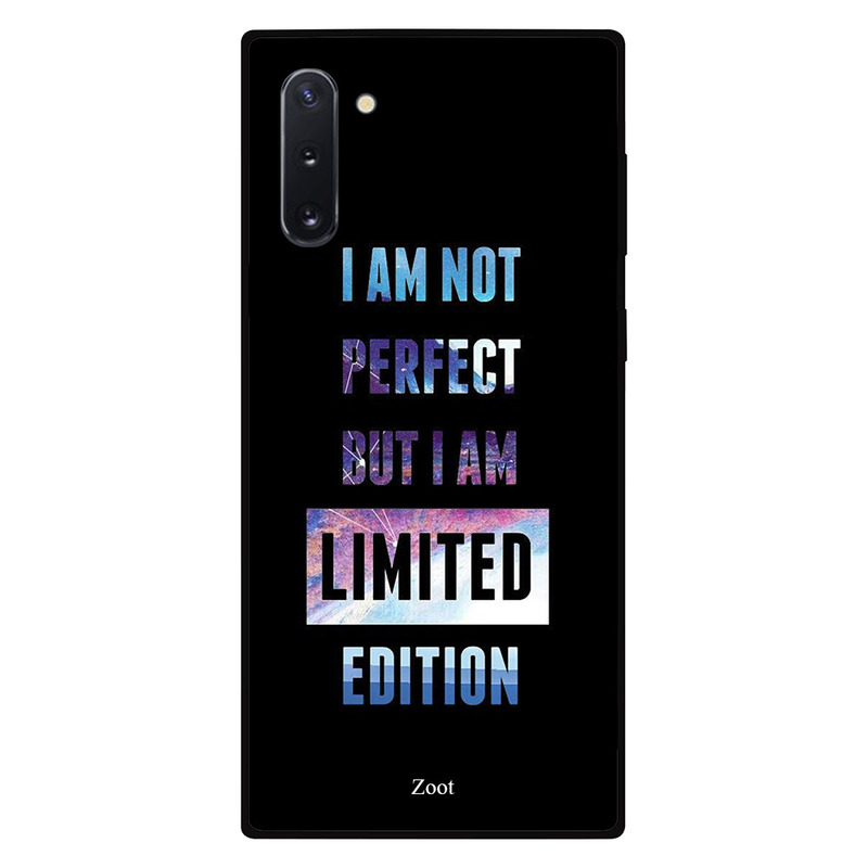 

Zoot Samsung Note 10 Mobile Phone Back Cover, I Am Not Perfect But I Am Limited Edition