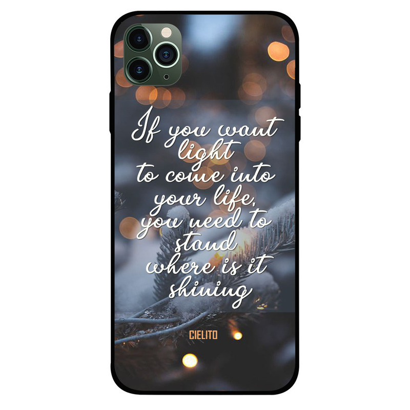 

Cielito Apple iPhone 11 Pro Mobile Phone Back Cover, Stand Where it is Shining