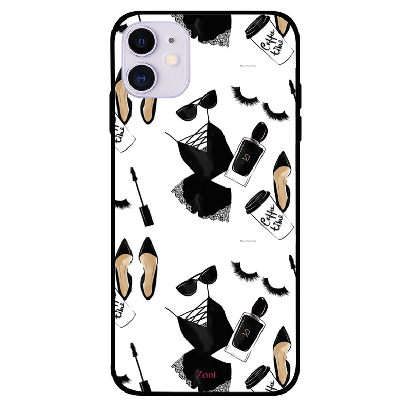 

Zoot Apple iPhone 11 Mobile Phone Back Cover, Dress Glasses Coffee