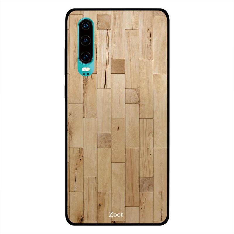 

Zoot Huawei P30 Mobile Phone Back Cover, Wooden Light