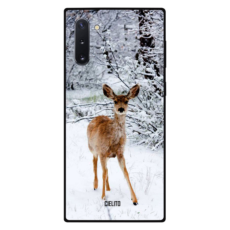 

Cielito Samsung Note 10 Mobile Phone Back Cover, Baby Deer in Snow