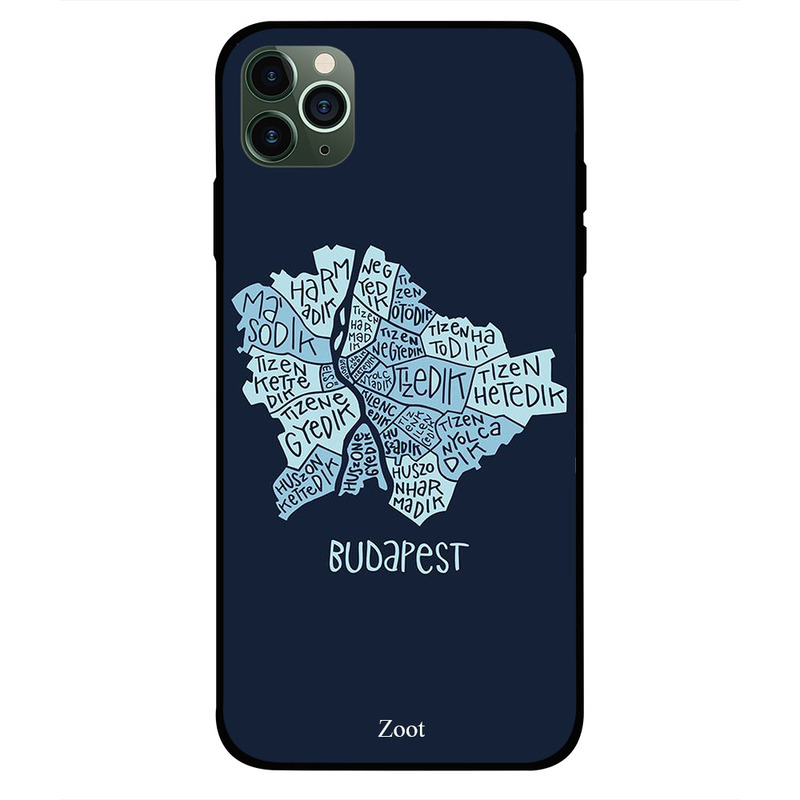 

Zoot Apple iPhone 11 Pro Max Mobile Phone Back Cover, Budapest