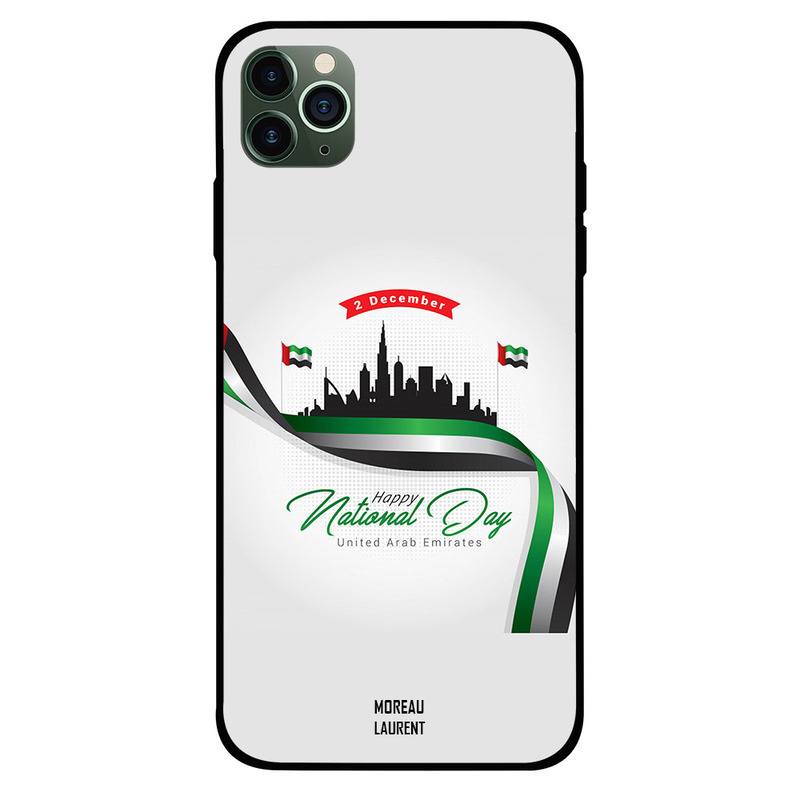 

Moreau Laurent Apple iPhone 11 Pro Max Mobile Phone Back Cover, Happy National Day United Arab Emirates