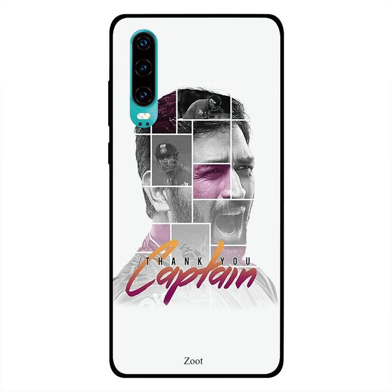 

Zoot Huawei P30 Mobile Phone Back Cover, Captain Cool