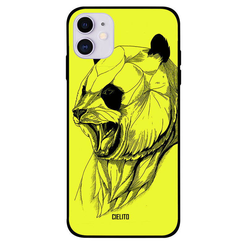 

Cielito Apple iPhone 11 Mobile Phone Back Cover, Wild Panda
